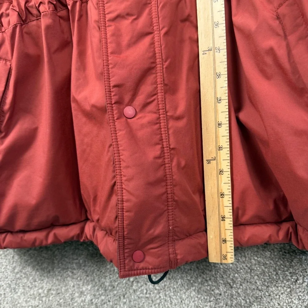 Vintage Patagonia‎ Parka Men's Red Insulated Hooded Jacket Size XL